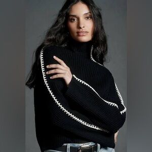 Rag&Bone Ingrid Wool Turtleneck - Black